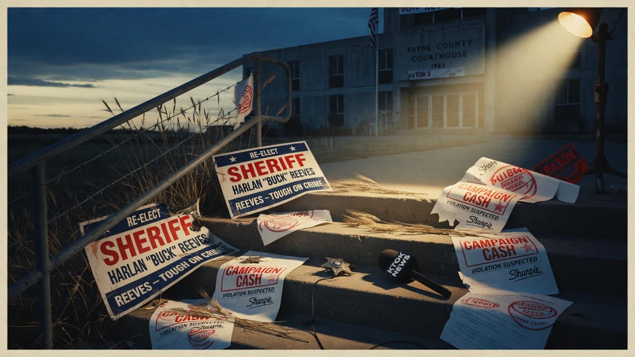 Oklahoma sheriff campaign rally — campaign finance investigation